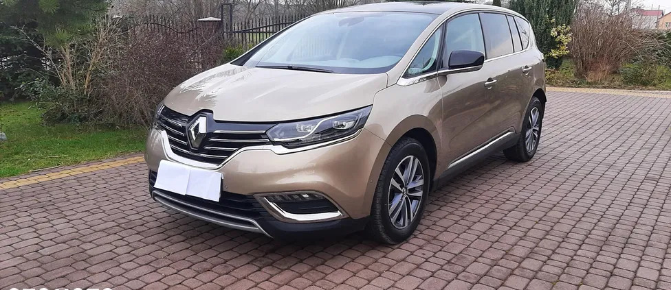 mazowieckie Renault Espace cena 108000 przebieg: 99100, rok produkcji 2018 z Gołdap